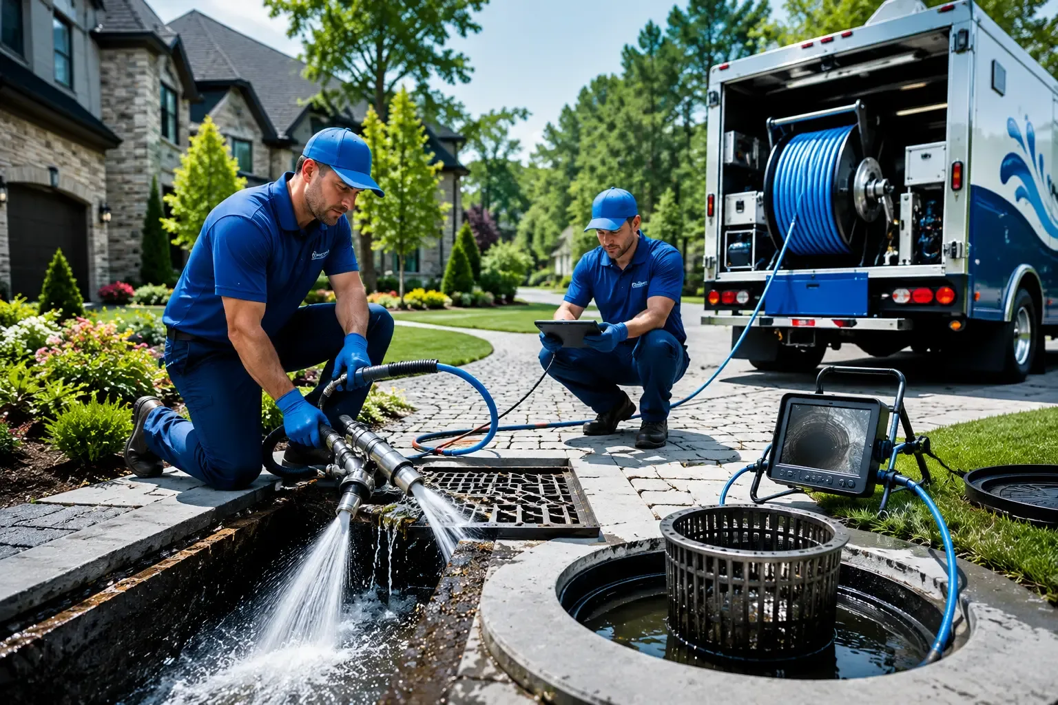 Local outdoor drain cleaning professionals in Edgerton, MO